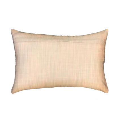 Beige Silk Lumber Cushion - Image 3
